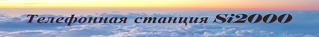 Телефонная
станция Si2000 для специалистов